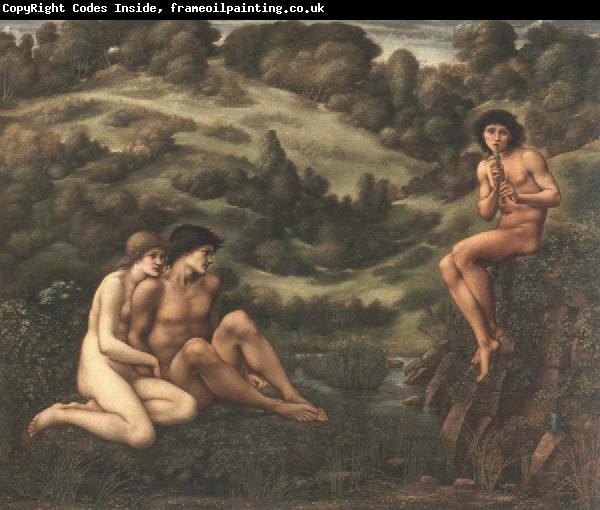 Edward Burne-Jones the garden of pan